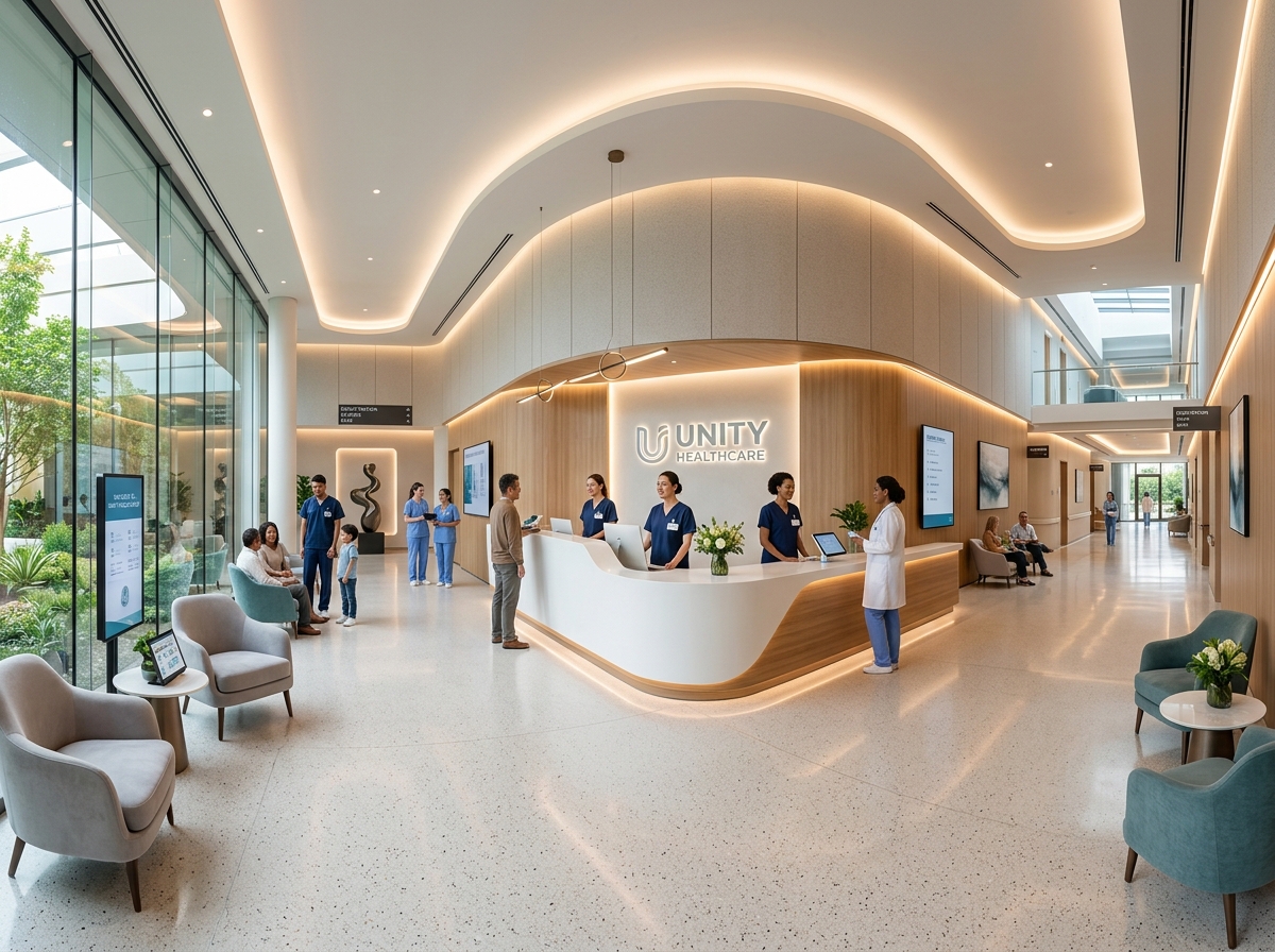 Modern Hospital Hall